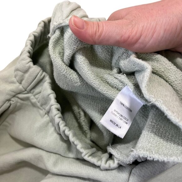 Morgan Stewart pants women's XL mint green joggers made in USA - Picture 5 of 8